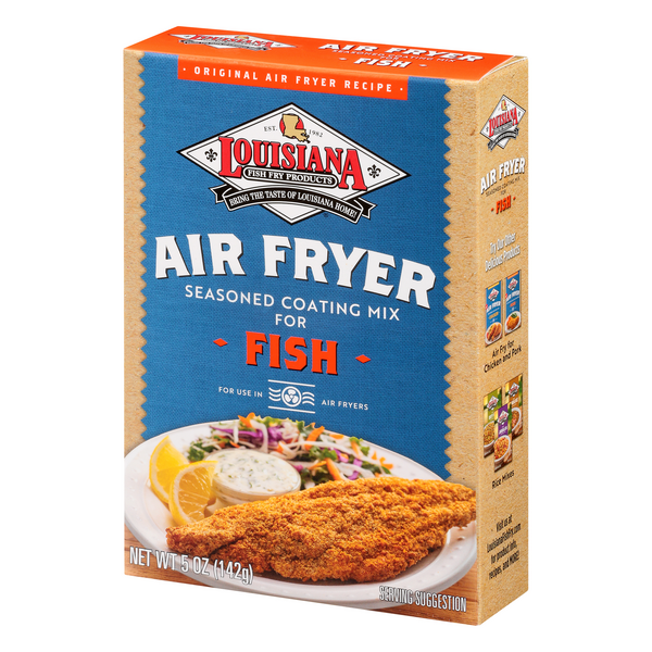 Louisiana Air Fryer Seasoned Coating Mix for Fish HyVee Aisles