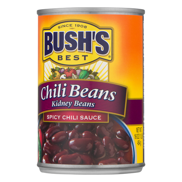 Bush's Spicy Chili Sauce Chili Kidney Beans HyVee Aisles Online