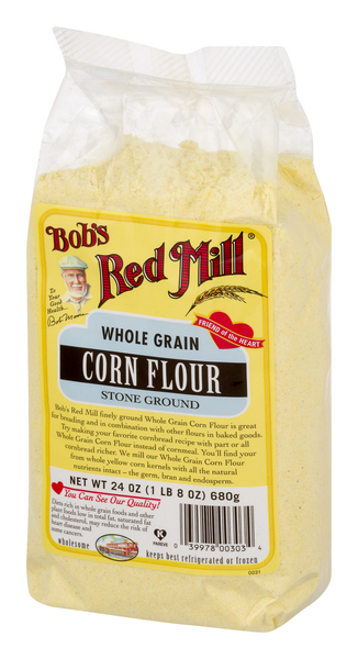 ground whole grain corn