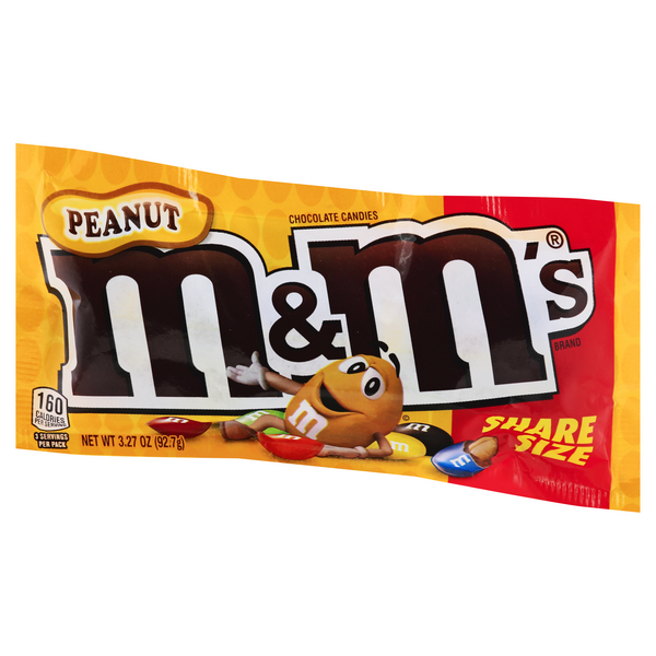 M&M's Peanut Milk Chocolate Candies Sharing Size | Hy-Vee Aisles Online ...