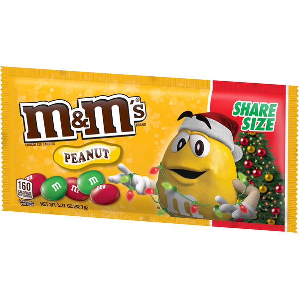 M&M's Peanut Christmas Candy 10oz
