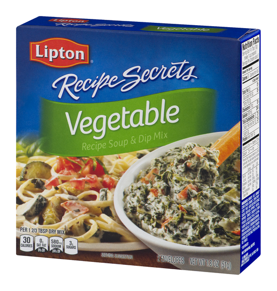  Lipton Recipe Secrets Soup and Dip Mix, Onion Flavor, 2 oz 6  Count : Onion Dips : Grocery & Gourmet Food