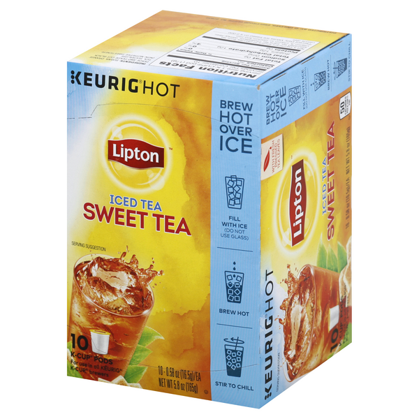 Lipton Iced Tea K-Cups Lemonade - Shop Tea at H-E-B