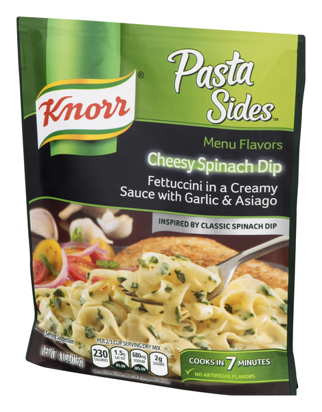 Knorr Pasta Sides Menu Flavors Cheesy Spinach Dip | Hy-Vee Aisles Online  Grocery Shopping