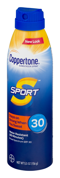 coppertone sport sunscreen spray