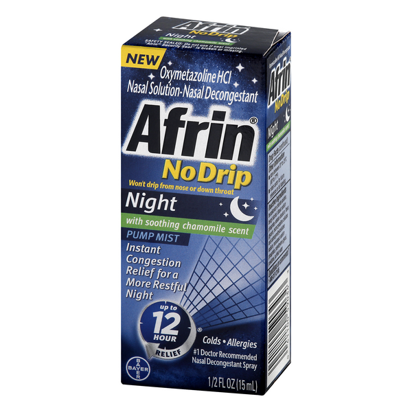 Afrin No Drip Night Pump Mist, Chamomile Scent HyVee Aisles Online