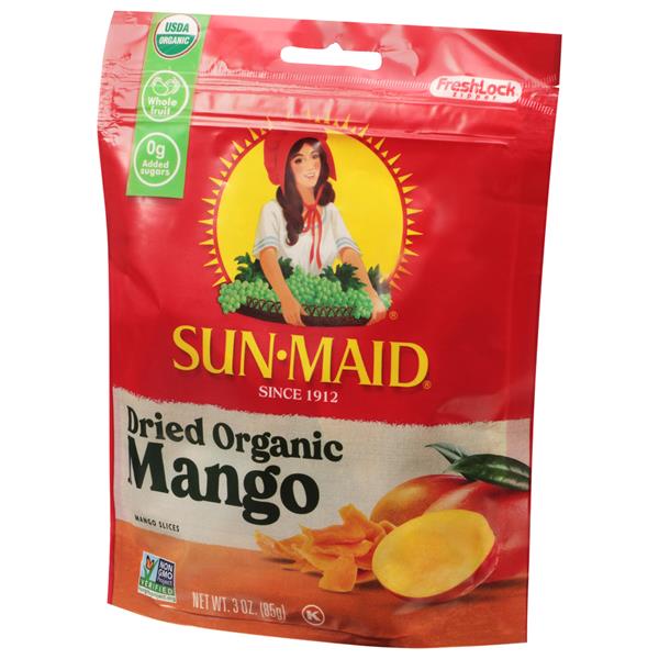 Sun-Maid Organic Dried Mango | Hy-Vee Aisles Online Grocery Shopping