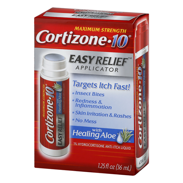 Cortizone10 Easy Relief Applicator AntiItch Liquid With Aloe HyVee