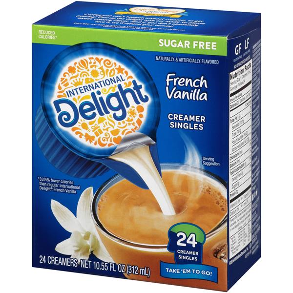 International Delight Mini I.D's Sugar Free French Vanilla Single Serve