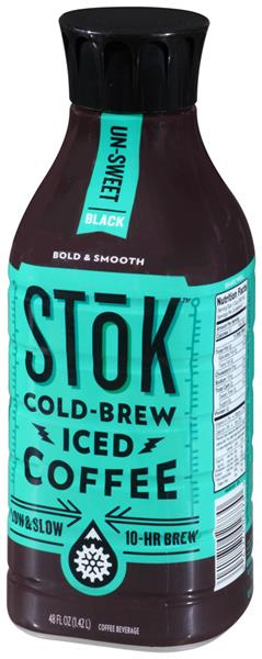 Stok Un-Sweet Black Cold-Brew Iced Coffee | Hy-Vee Aisles ...