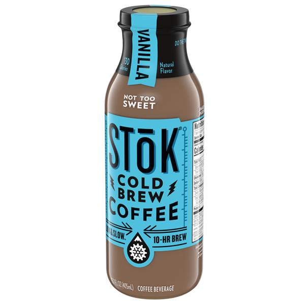 STOK Vanilla Not Too Sweet Cold Brew Coffee HyVee Aisles Online