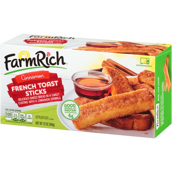 Farm Rich Cinnamon French Toast Sticks | Hy-Vee Aisles Online Grocery