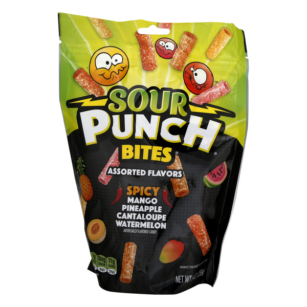 Sour Punch Bites Candy, Assorted Flavors, Spicy HyVee Aisles Online