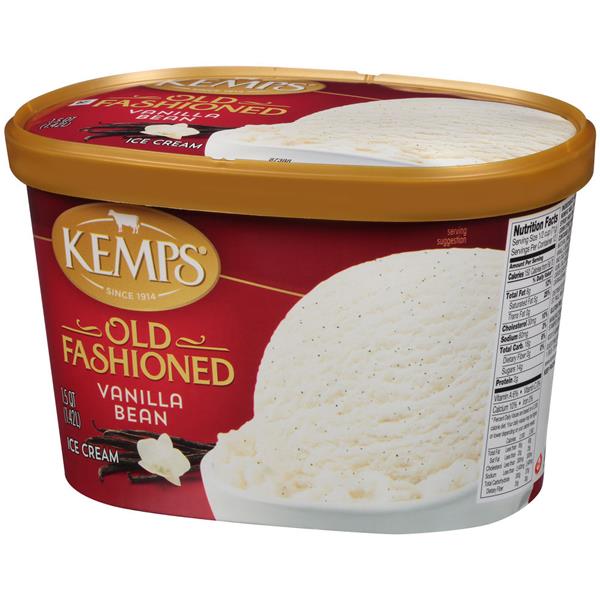 Kemps Old Fashioned All Natural Vanilla Bean Ice Cream HyVee Aisles