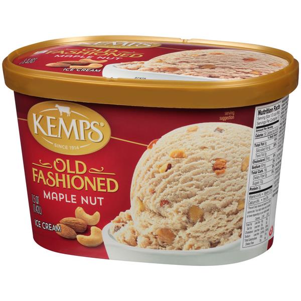 Kemps Old Fashioned Maple Nut Ice Cream HyVee Aisles Online Grocery