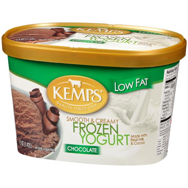 Kemps Low Fat Chocolate Frozen Yogurt | Hy-Vee Aisles Online Grocery ...