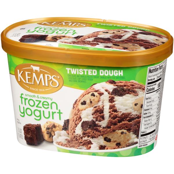 Kemps Twisted Dough Frozen Yogurt | Hy-Vee Aisles Online Grocery Shopping