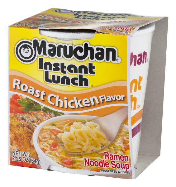 Maruchan Instant Lunch Ramen Noodles Roast Chicken Flavor - 2.25 oz cup