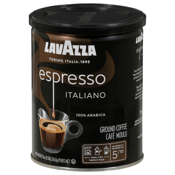 LavAzza Caffe Espresso Medium Roast Ground Coffee | Hy-Vee Aisles Grocery Shopping