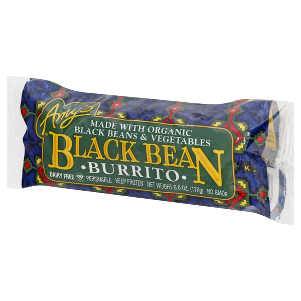 Amy's Black Bean Burrito Organic Black Beans & Vegetables HyVee