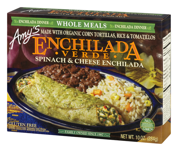 Amy's Amy's Enchilada Verde Spinach & Cheese Enchilada HyVee Aisles
