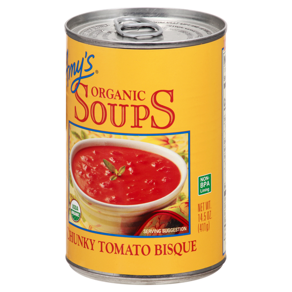 Amys Tomato Bisque Soup, Organic, Chunky HyVee Aisles Online Grocery