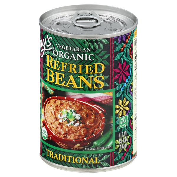 Amy's Organic Vegetarian Traditional Refried Beans HyVee Aisles
