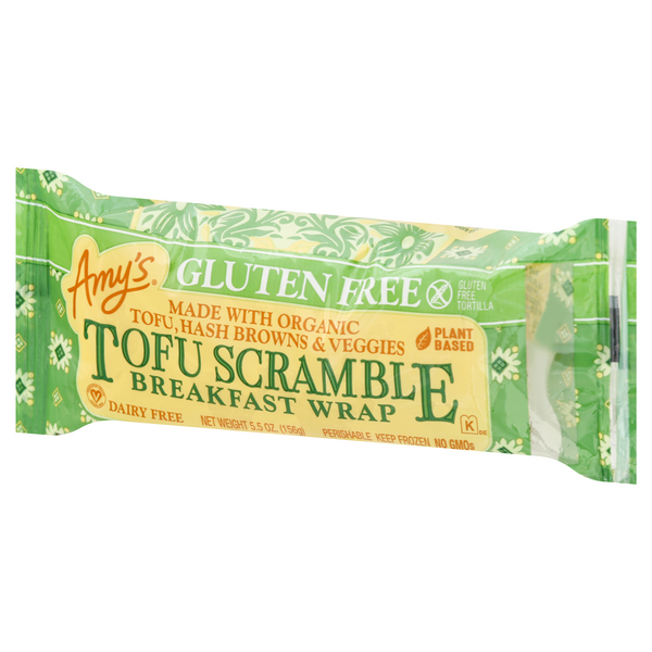 Amy's Gluten Free Tofu Scramble Breakfast Wrap HyVee Aisles Online