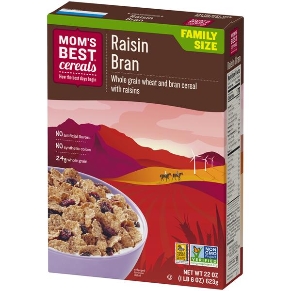Mom's Best Raisin Bran Cereal Family Size HyVee Aisles Online