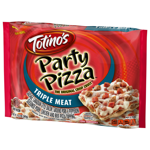 Totino's Triple Meat Party Pizza HyVee Aisles Online Grocery Shopping