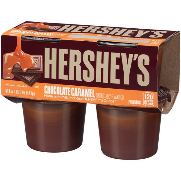 Hershey's Chocolate Caramel Ready to Eat Pudding Snacks HyVee Aisles