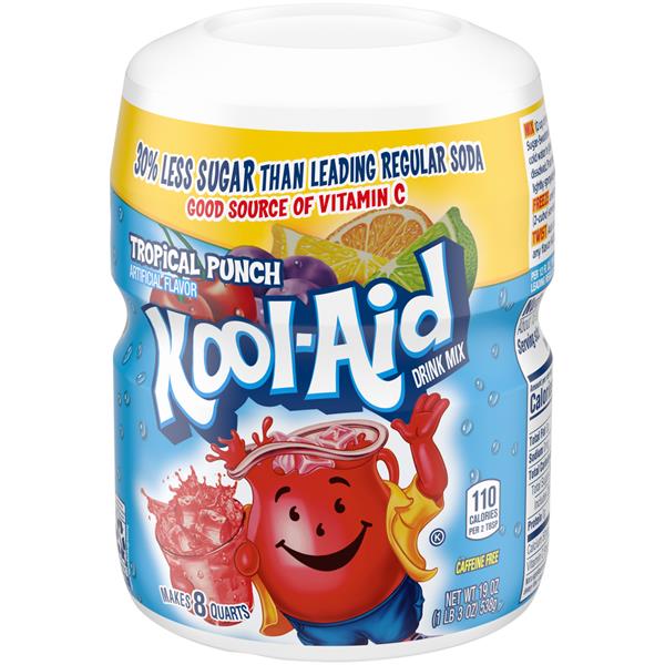 Kool Aid Summer Blast Tropical Punch Drink Mix Hy Vee Aisles Online Grocery Shopping