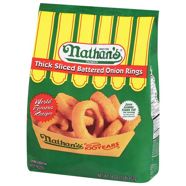 Nathan’s Thick Sliced Battered Onion Rings | Hy-Vee Aisles Online Grocery Shopping