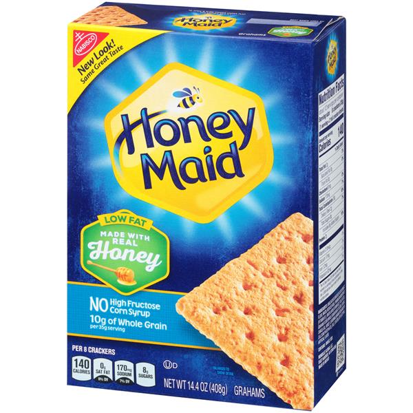 Nabisco Honey Maid Low Fat Honey Grahams | Hy-Vee Aisles Online Grocery ...