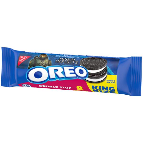 Nabisco Double Stuf Oreo Chocolate Sandwich Cookies King Size 8ct Hy Vee Aisles Online Grocery Shopping