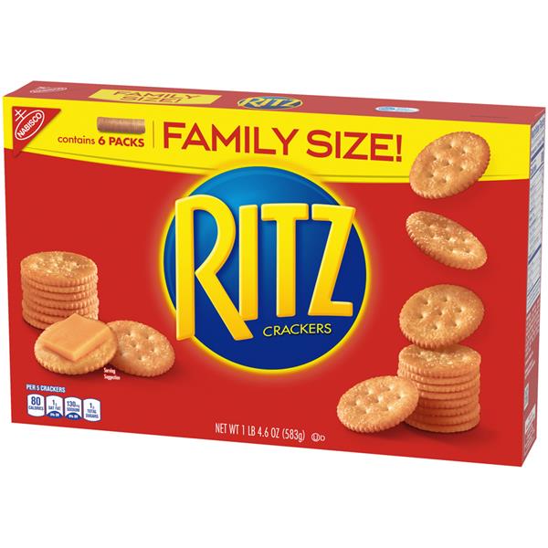 Nabisco Ritz Crackers Family Size | Hy-Vee Aisles Online Grocery Shopping