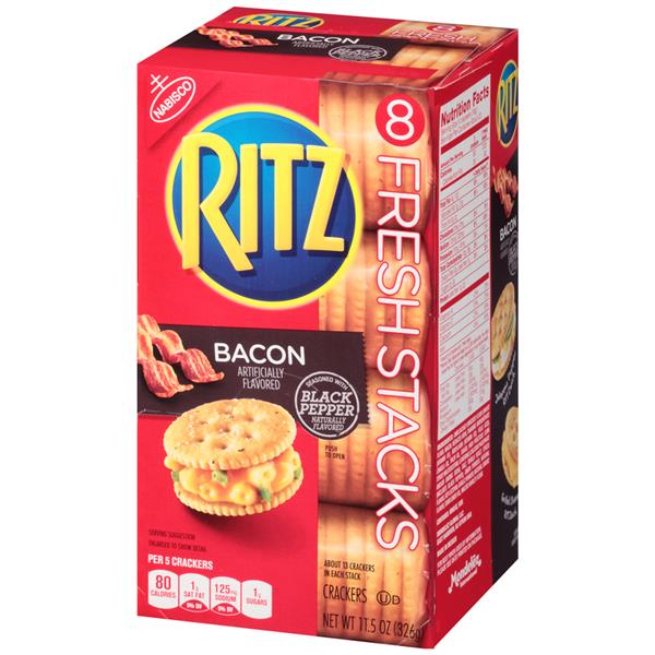 Nabisco Ritz Bacon Crackers 8Pk | Hy-Vee Aisles Online Grocery Shopping
