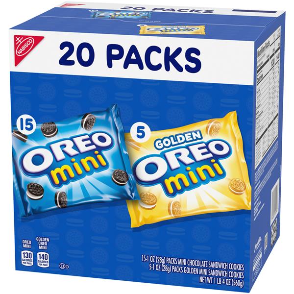 Oreo Mini Mix - 20-1 oz Packs | Hy-Vee Aisles Online Grocery Shopping