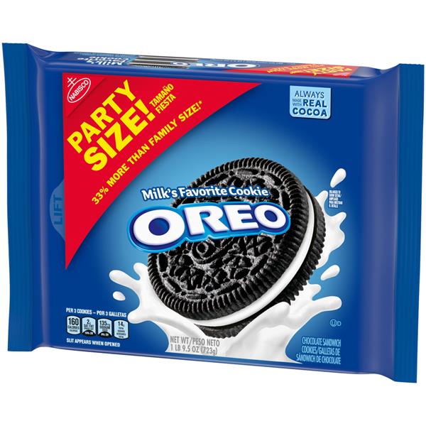 Nabisco Oreo Party Size Chocolate Sandwich Cookies | Hy-Vee Aisles ...