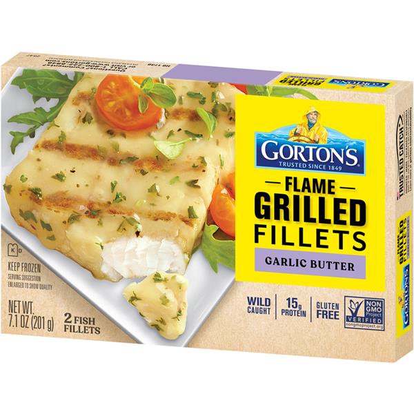 Gorton's Garlic Butter Alaskan Pollock Grilled Fillets 2Ct HyVee