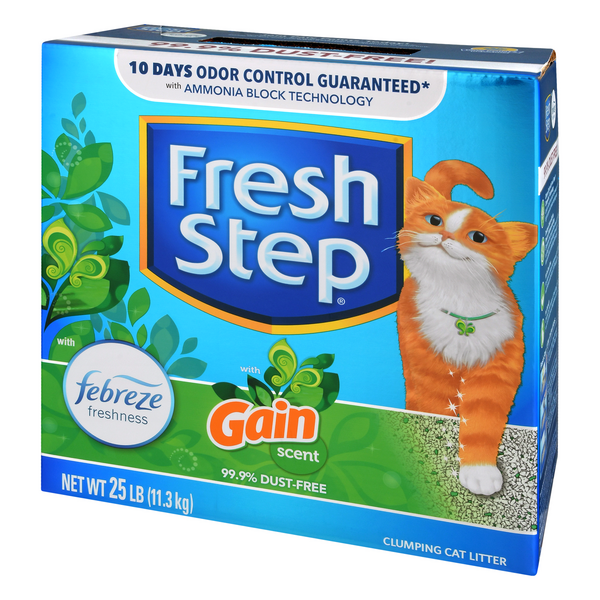 gain scented cat litter