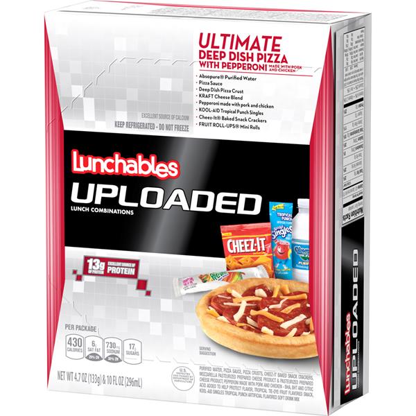 Lunchables Uploaded Ultimate Deep Dish Pepperoni Pizza Lunch ...