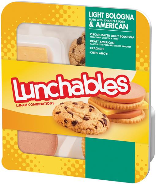 Lunchables Light Bologna & American Cracker Stackers Lunch Combination