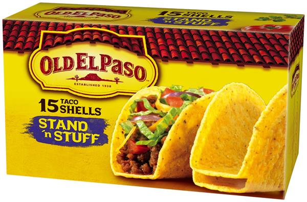 Old El Paso Stand 'n Stuff Taco Shells 15Ct | Hy-Vee ...