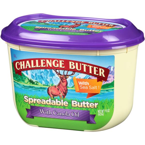 Challenge Butter, Spreadable, With Canola Oil HyVee Aisles Online
