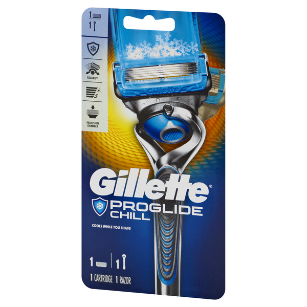 gillette fusion proshield chill flexball men's razor