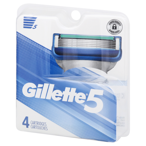 Gillette 5 Razor Cartridges | Hy-Vee Aisles Online Grocery Shopping