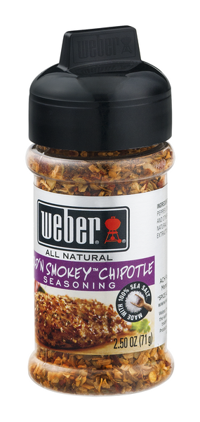 Weber Seasoning, Bold 'N Smokey Chipotle - 2.50 oz