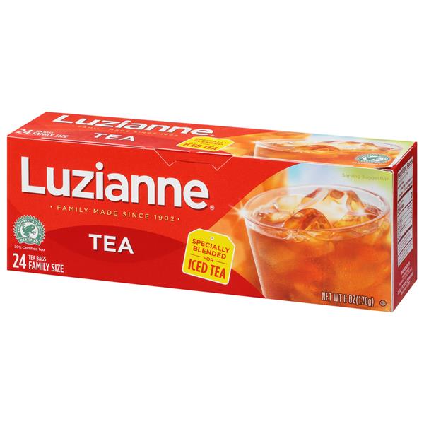 Luzianne Iced Tea Family Sized Tea Bags 24 Count | Hy-Vee Aisles Online ...