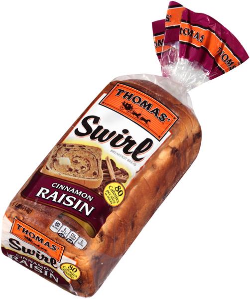 Thomas' Swirl Bread Cinnamon Raisin HyVee Aisles Online Grocery Shopping